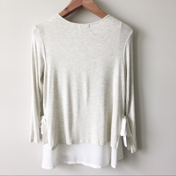 Pebble and Stone Layered Tunic Blouse - Picture 4 of 6